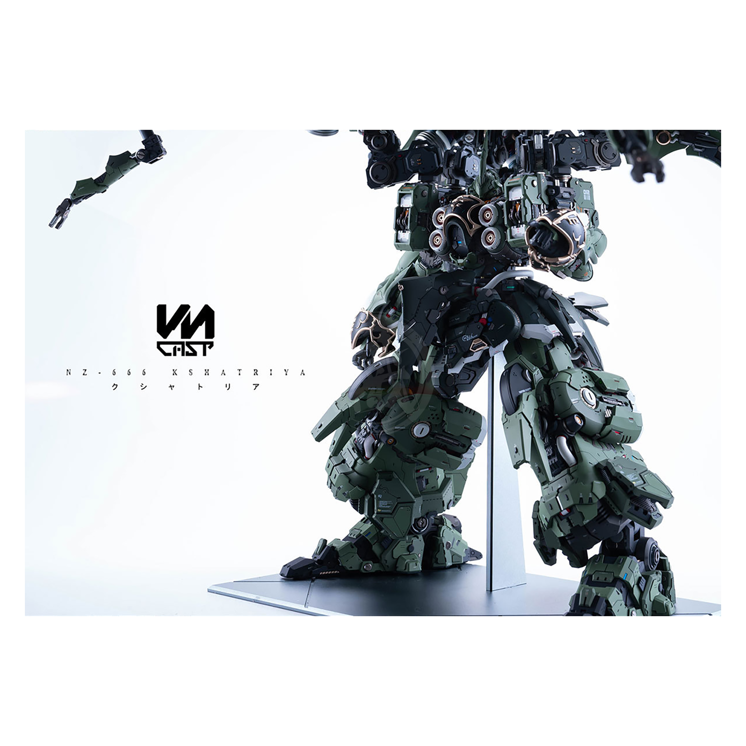 VNCast - Kshatriya Resin Conversion Kit [Collector's Ver.] [Preorder Q2 2024] - ShokuninGunpla