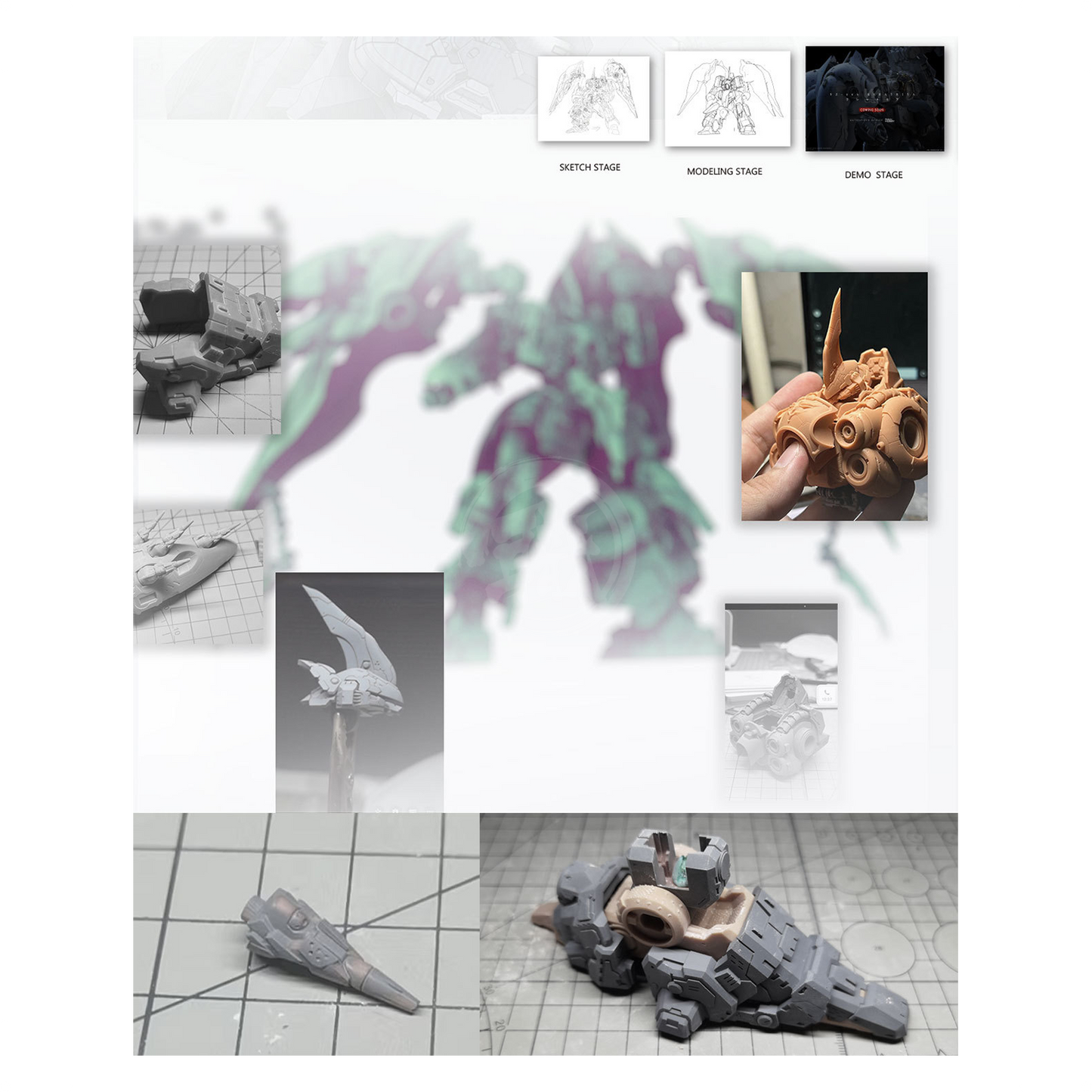 VNCast - Kshatriya Resin Conversion Kit [Collector's Ver.] [Preorder Q2 2024] - ShokuninGunpla