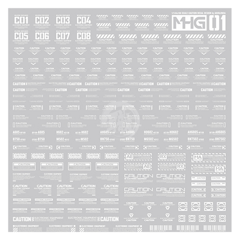 Hobby Mio Waterslide Decals ShokuninGunpla