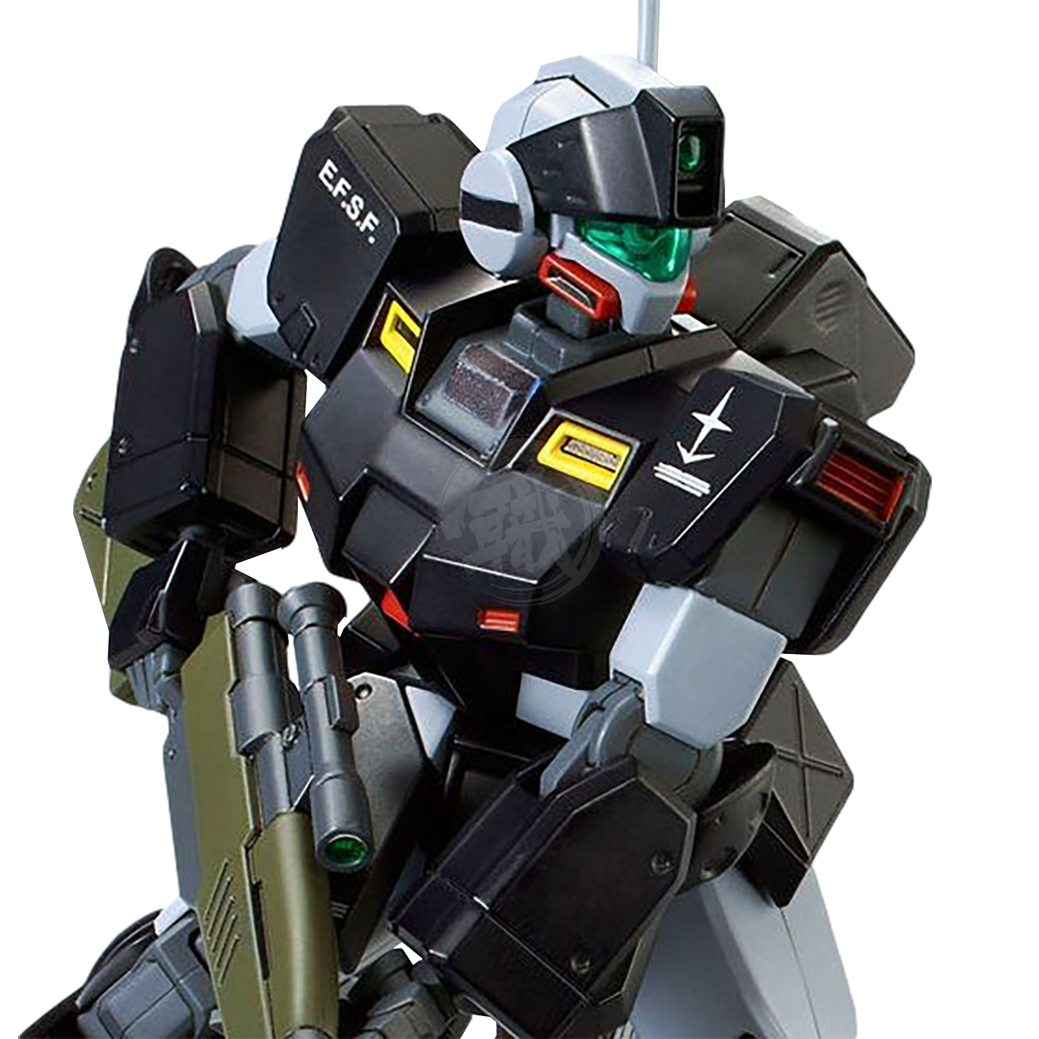 Bandai - HG GM Sniper II [Lydo Wolf Custom] - ShokuninGunpla