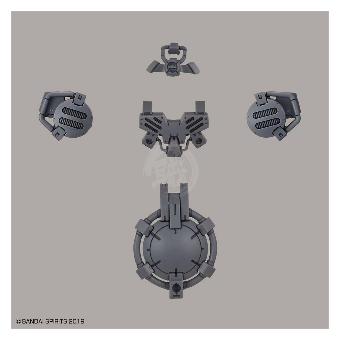 30MM Option Armor [For Special Squad] [Portanova Exclusive / Light Gray] - ShokuninGunpla