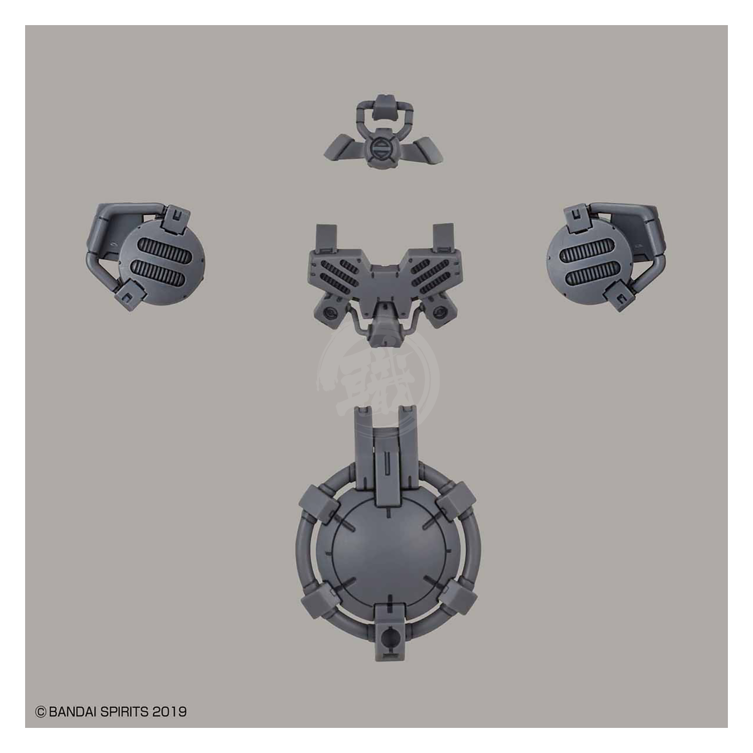 30MM Option Armor [For Special Squad] [Portanova Exclusive / Light Gray] - ShokuninGunpla