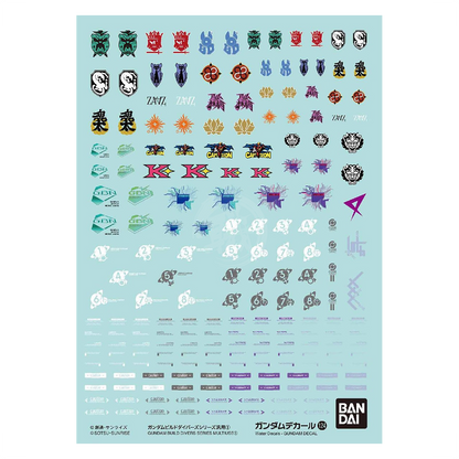 Bandai - Gundam Decal 124 [Gundam Build Divers Series Multiuse 1] - ShokuninGunpla