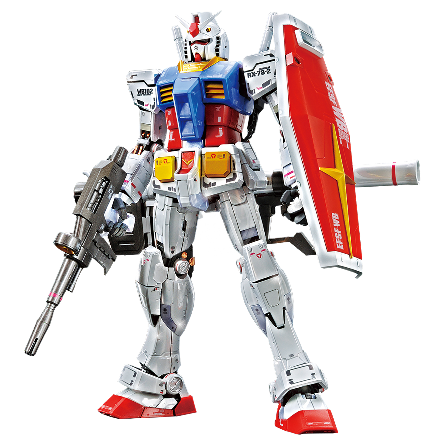 Bandai - MG RX-78-2 Gundam [Titanium Finish Ver.] - ShokuninGunpla