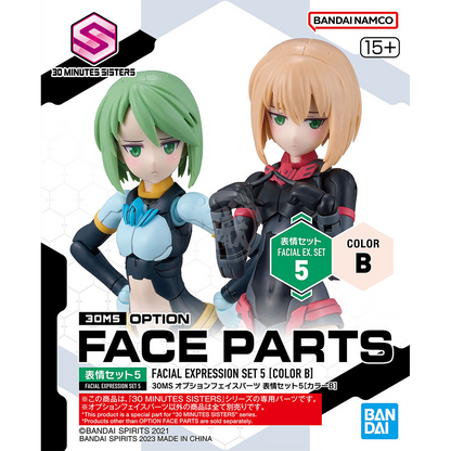 Bandai - 30MS Face Parts [Facial Expression Set 5] [Color B] - ShokuninGunpla