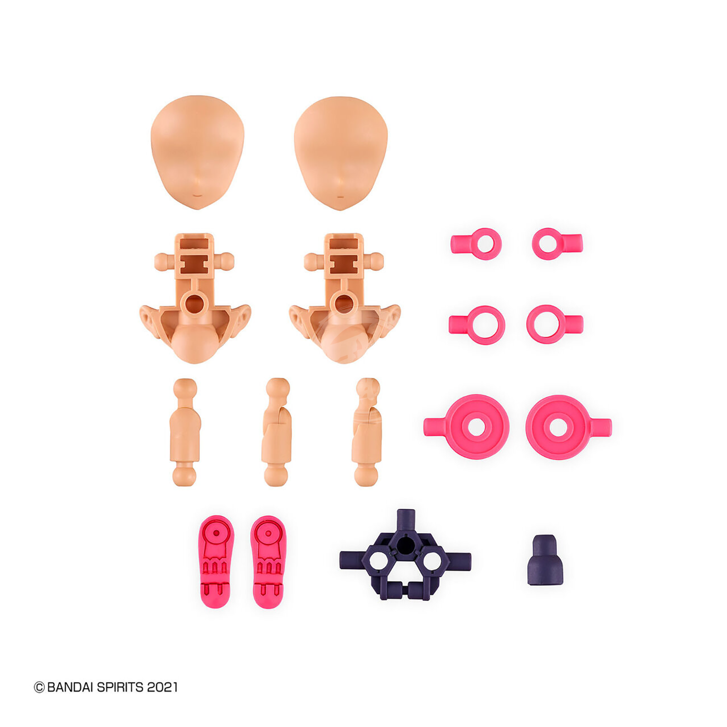 Bandai - 30MS Parts Set 8 [Scout Costume] [Color C] - ShokuninGunpla