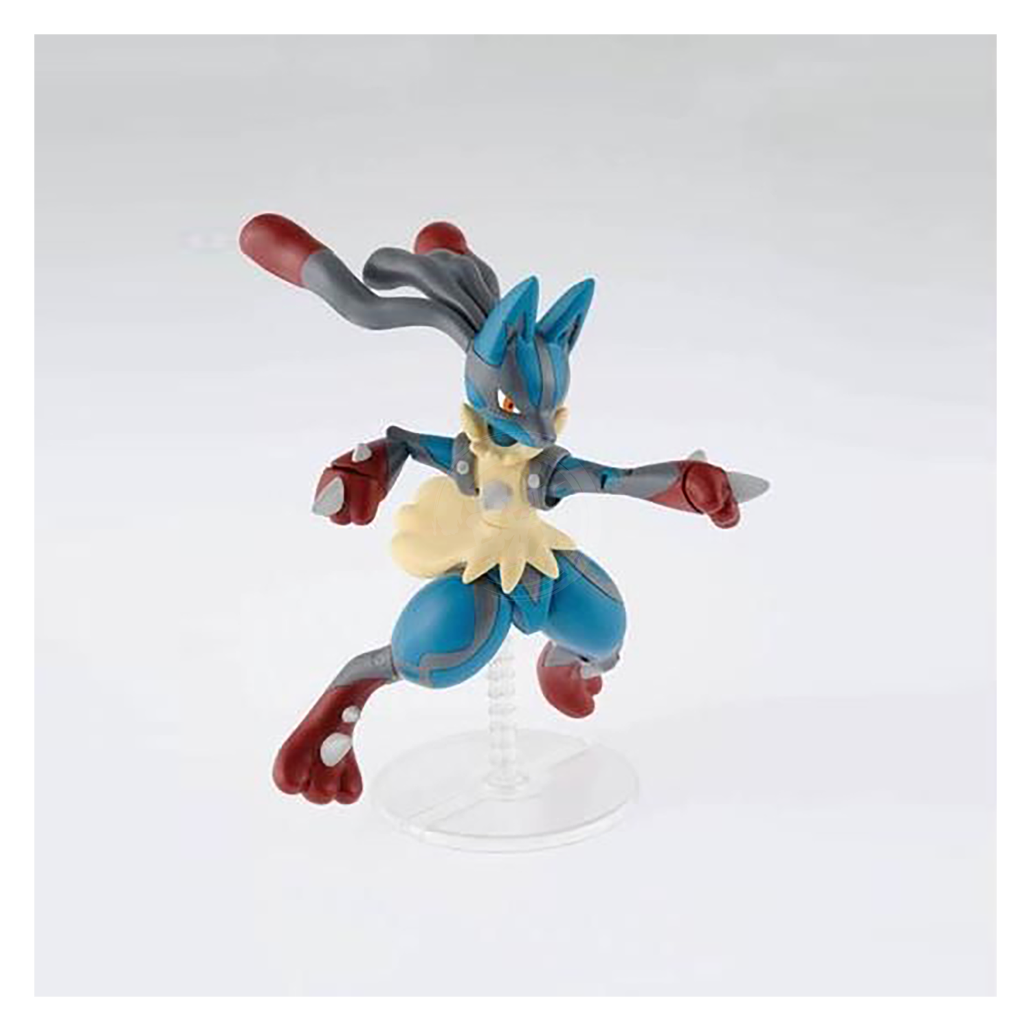 [Pokemon Plamo 35] Mega Lucario - ShokuninGunpla