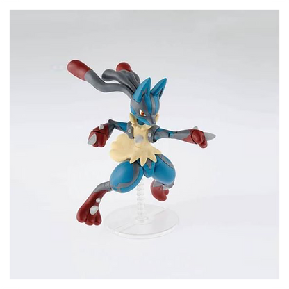[Pokemon Plamo 35] Mega Lucario - ShokuninGunpla