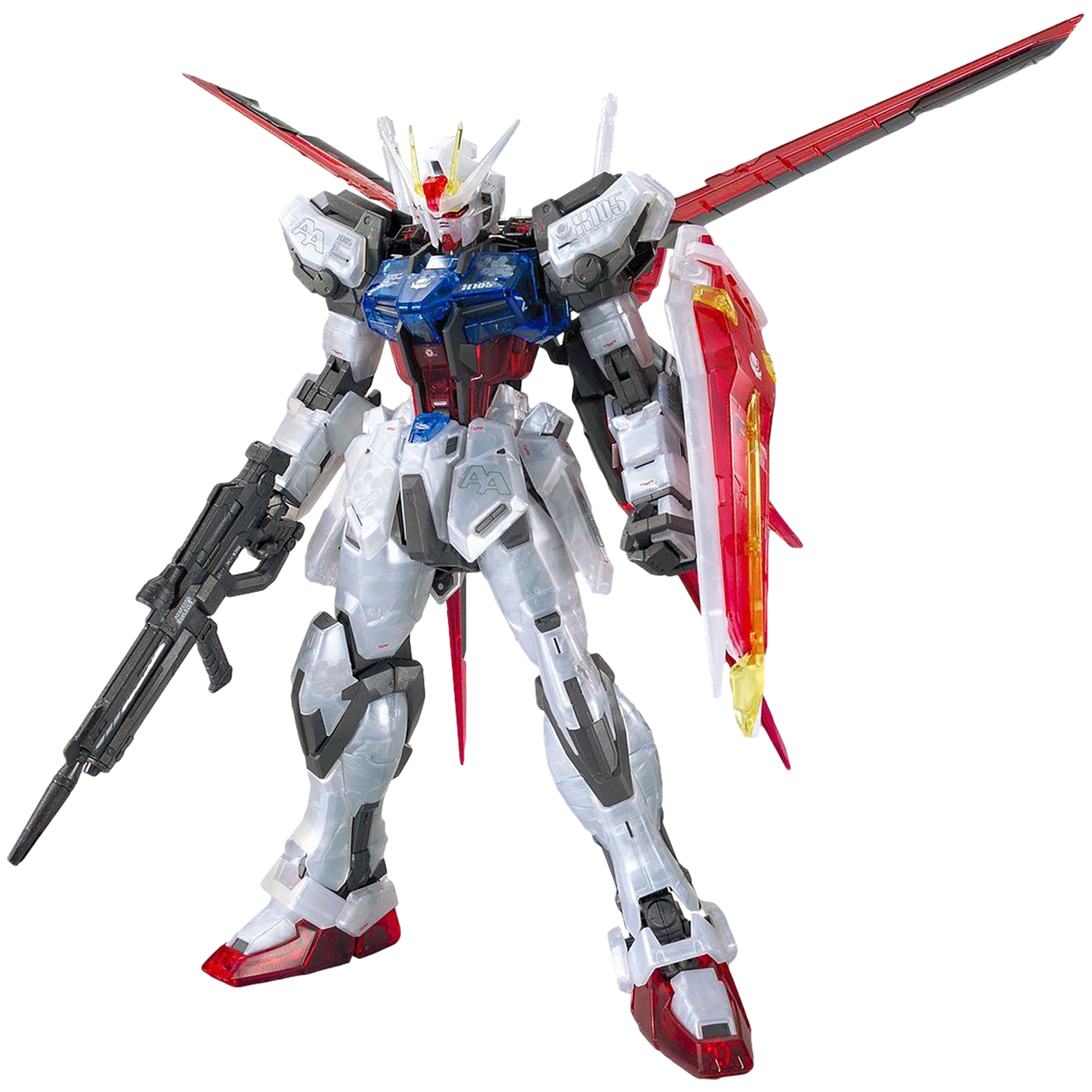 MG Aile Strike Gundam [Ver.RM] [Clear Color Ver.] | ShokuninGunpla