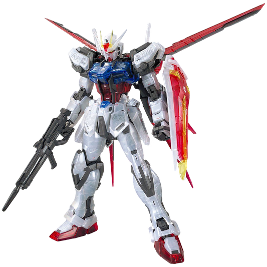 Bandai - MG Aile Strike Gundam [Ver.RM] [Clear Color Ver.] - ShokuninGunpla