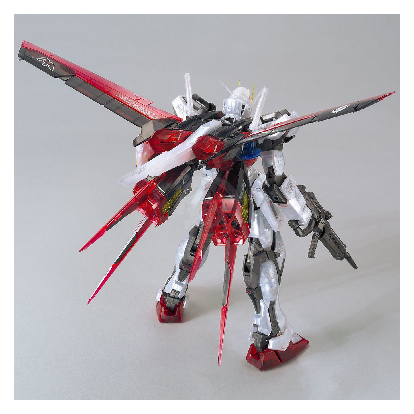 Bandai - MG Aile Strike Gundam [Ver.RM] [Clear Color Ver.] - ShokuninGunpla