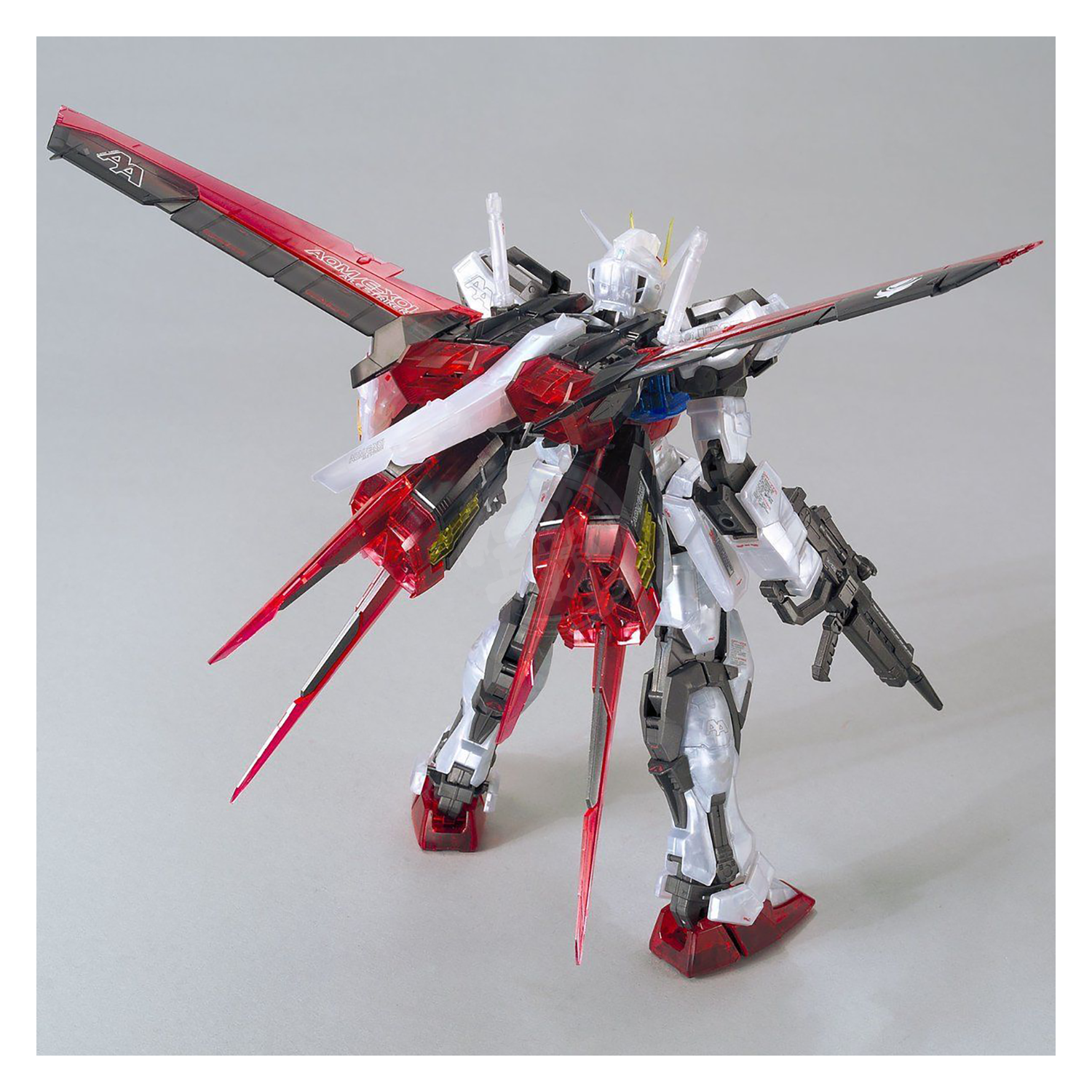 Bandai - MG Aile Strike Gundam [Ver.RM] [Clear Color Ver.] - ShokuninGunpla