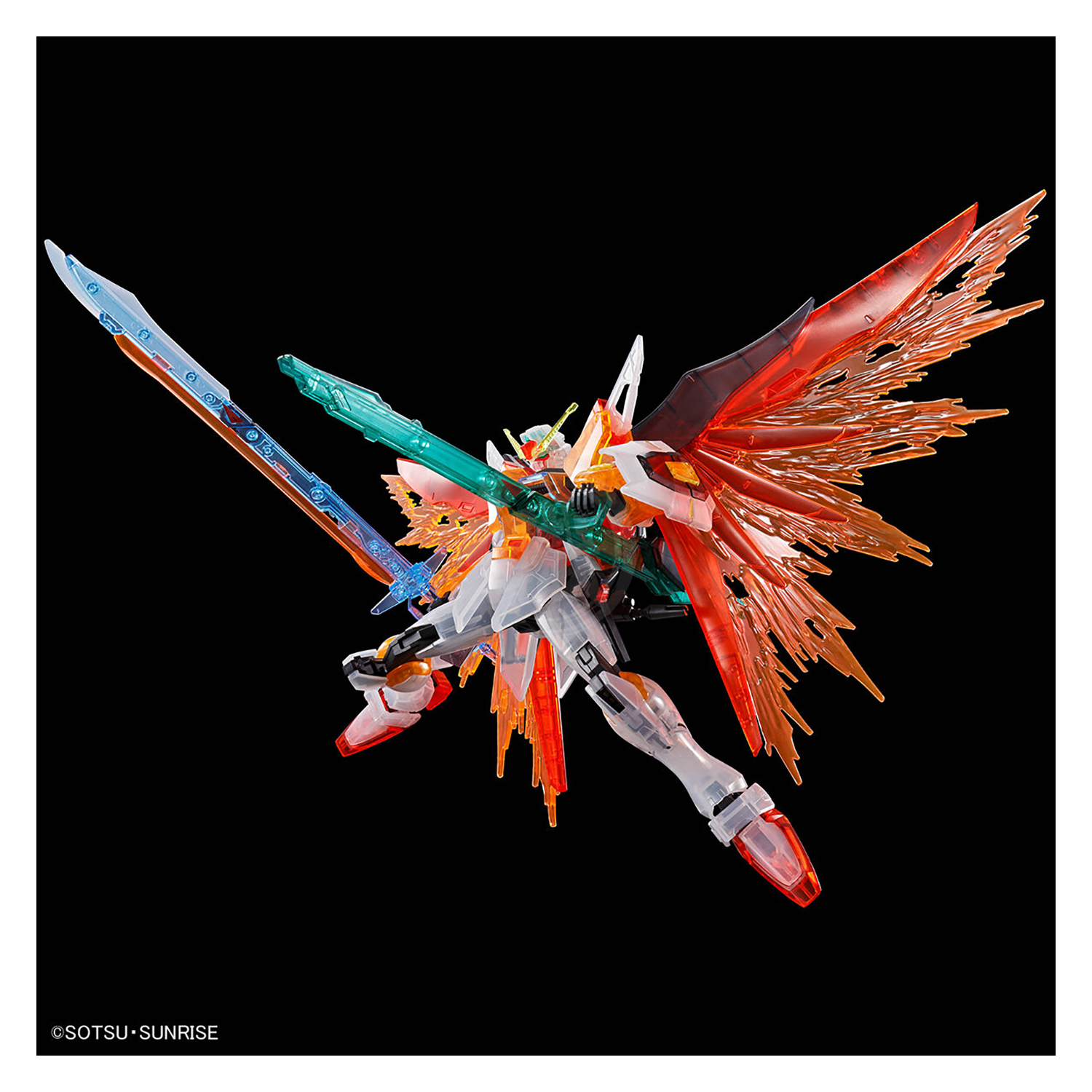 Bandai - HG Destiny Gundam [Heine Custom] [Clear Color Ver.] - ShokuninGunpla