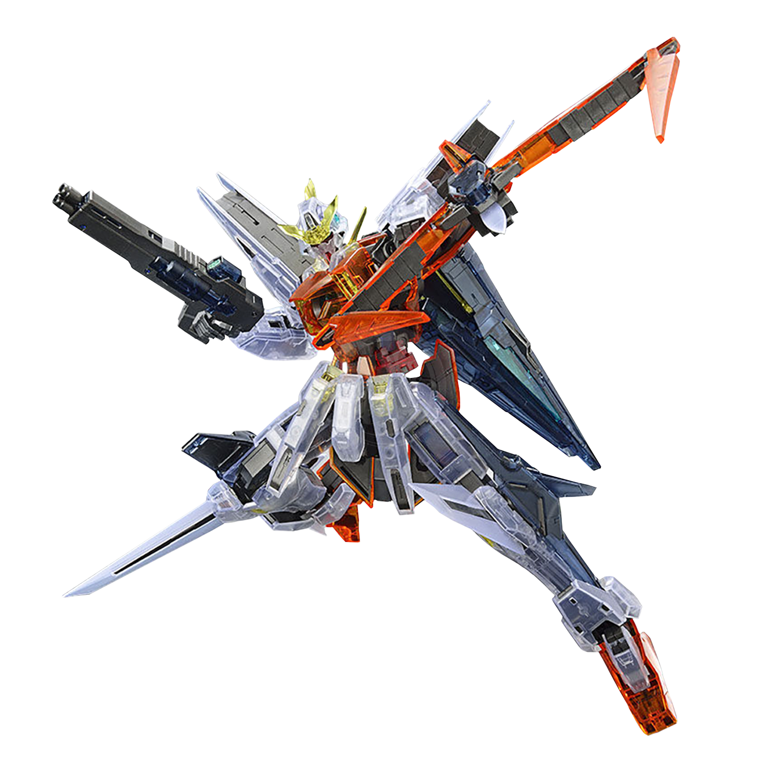 Bandai - MG Gundam Kyrios [Clear Color Ver.] - ShokuninGunpla