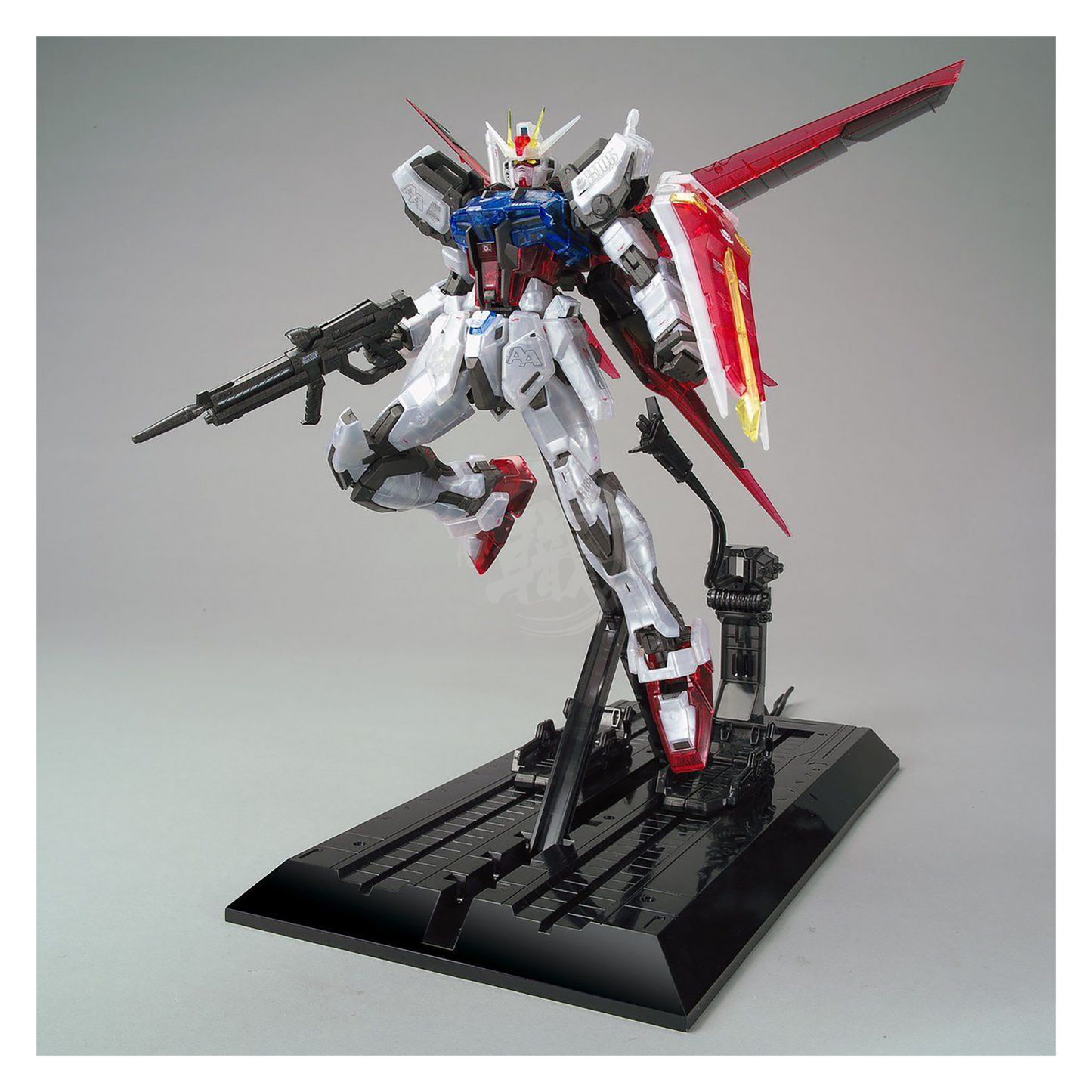 Bandai - MG Aile Strike Gundam [Ver.RM] [Clear Color Ver.] - ShokuninGunpla