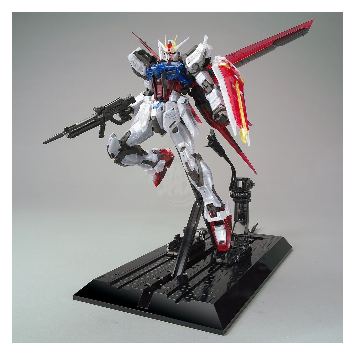 Bandai - MG Aile Strike Gundam [Ver.RM] [Clear Color Ver.] - ShokuninGunpla