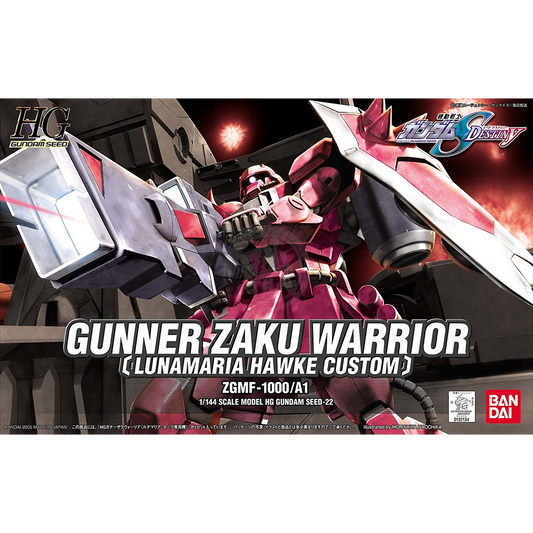 Bandai - HG Gunner Zaku Warrior [Lunamaria Hawke Custom] - ShokuninGunpla