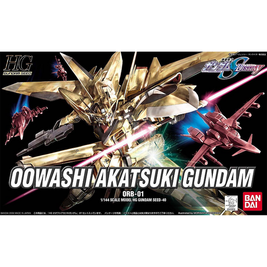 Bandai - HG Oowashi Akatsuki Gundam - ShokuninGunpla
