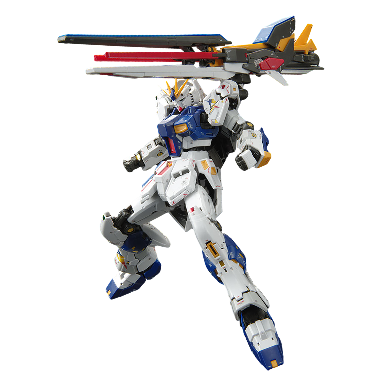 Bandai - RG RX-93ff Nu Gundam [Gundam Side-F Ver.] [Damaged Box] - ShokuninGunpla