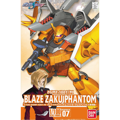 Bandai - 1/100 Blaze Zaku Phantom [Heine Westenfluss Custom] - ShokuninGunpla