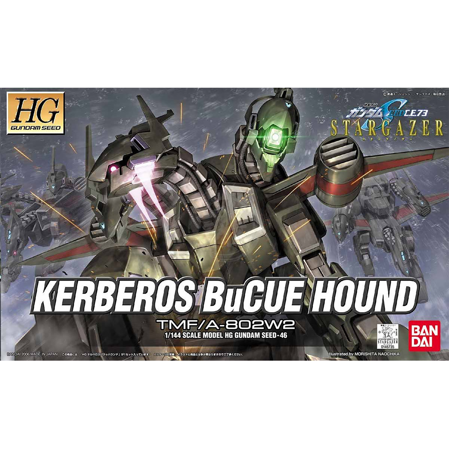 Bandai - HG Kerberos BuCue Hound - ShokuninGunpla