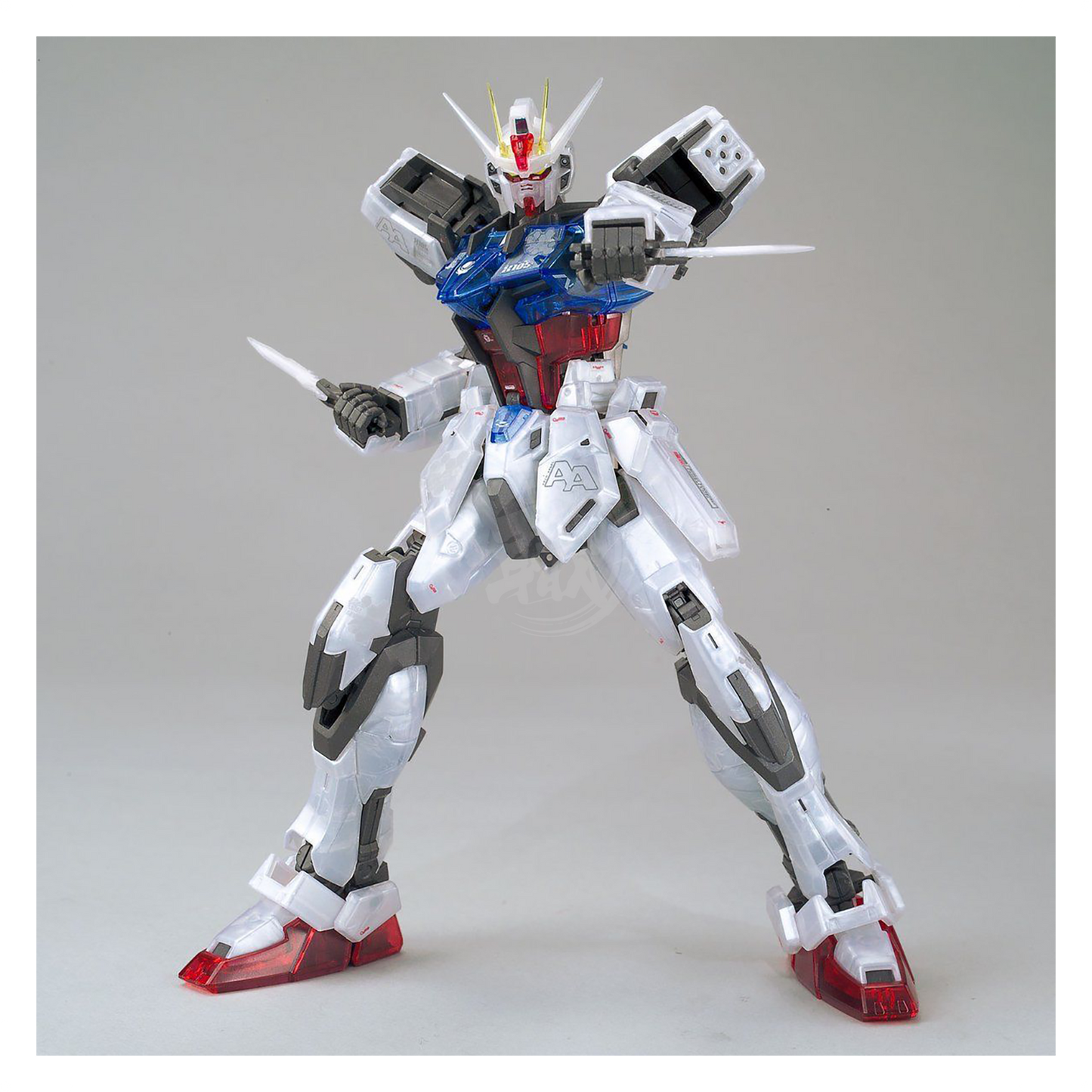 Bandai - MG Aile Strike Gundam [Ver.RM] [Clear Color Ver.] - ShokuninGunpla