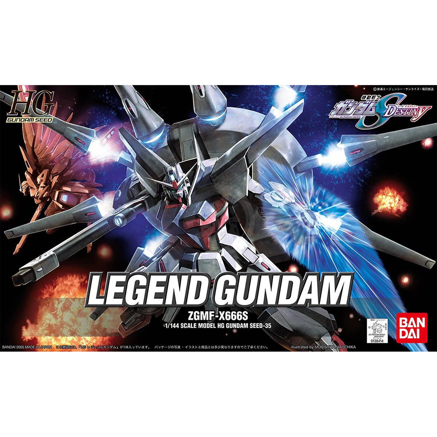 Bandai - HG Legend Gundam - ShokuninGunpla