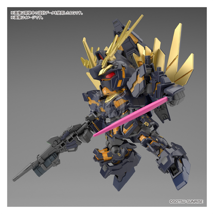 Bandai - SDCS Unicorn Gundam Unit-02 Banshee [Destroy Mode] / Banshee Norn [Destroy Mode] - ShokuninGunpla