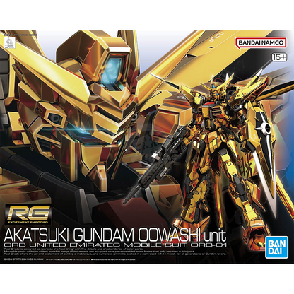 ロボット RG AKATSUKI RG Akatsuki Gundam [Oowashi Unit] | ShokuninGunpla