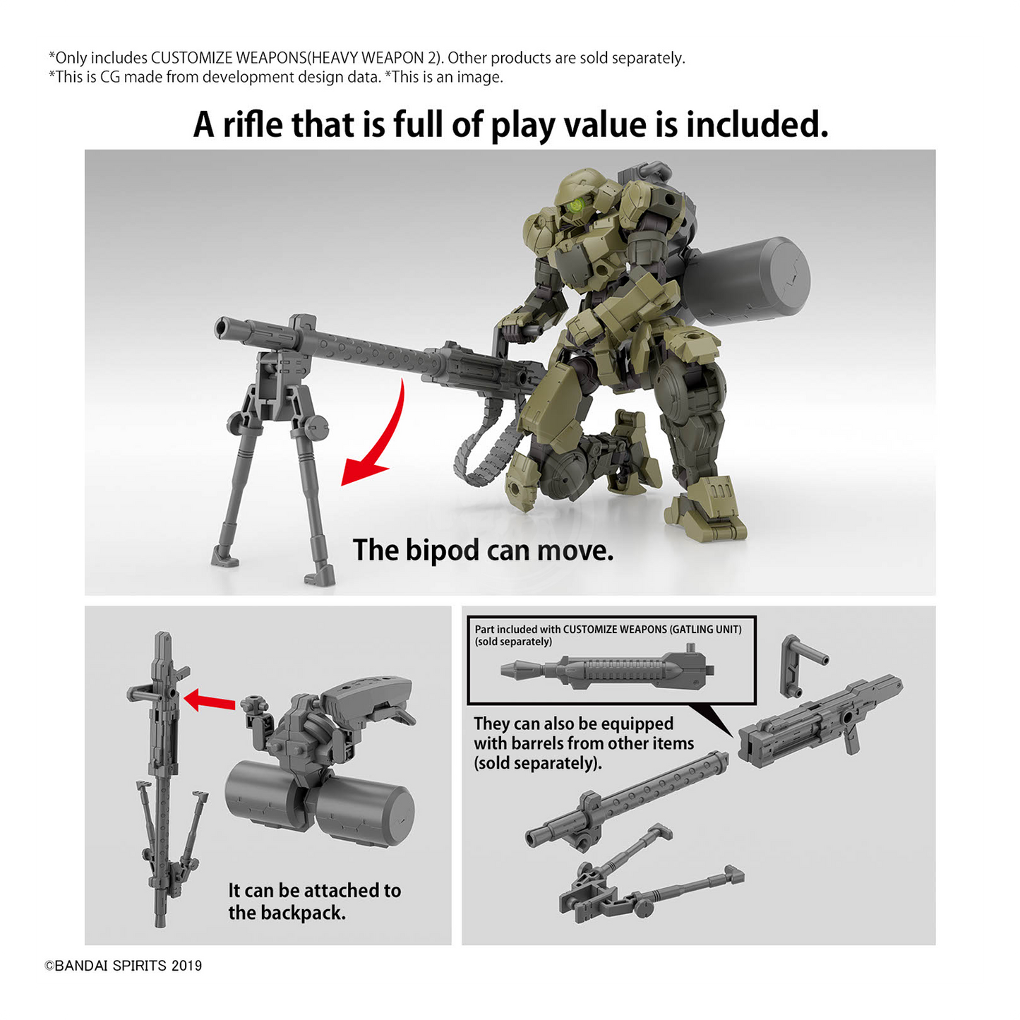 30MM Customize Weapons [Heavy Weapon 2]