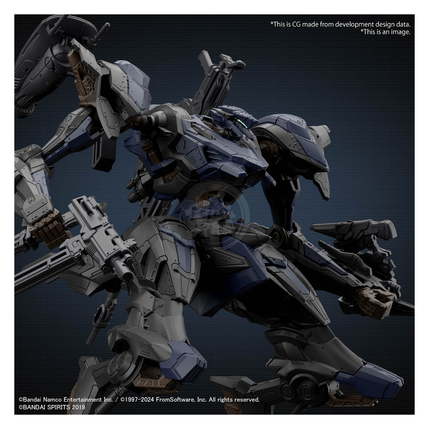 metal gear schneider 30MM Armored Core VI Fires of Rubicon Schneider Nachtreiher/40E Steel