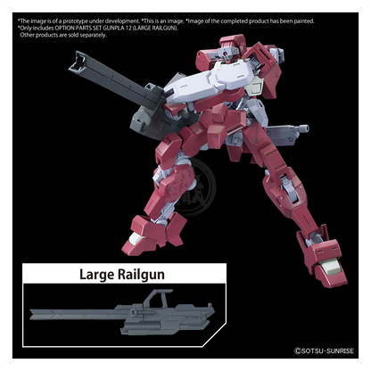 Option Parts Set Gunpla 12 [Large Railgun]