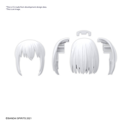 30MS Hair Style Parts [Vol.10] [Medium-3 White-1]