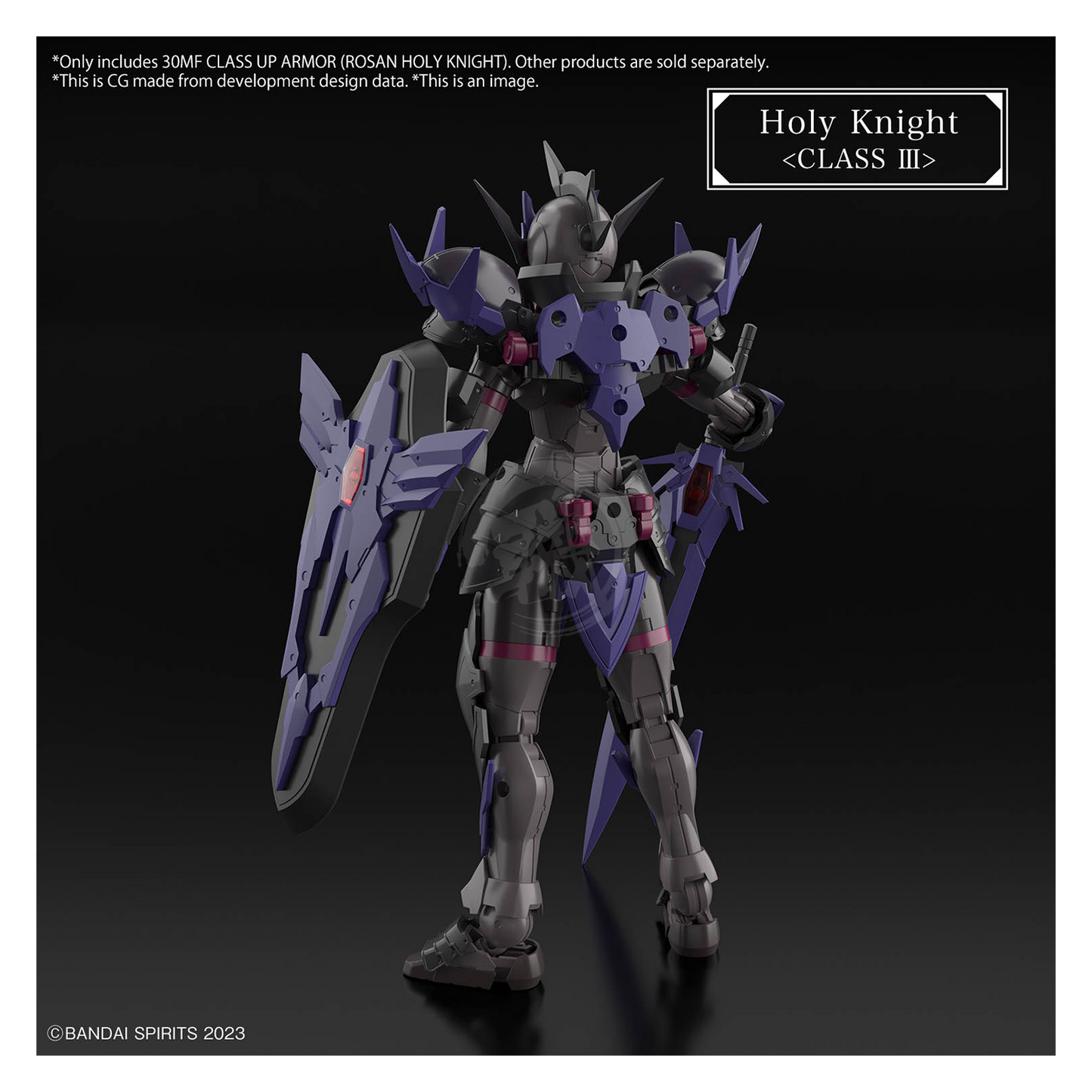 Bandai - 30MF Class Up Armor [Rosan Holy Knight] - ShokuninGunpla