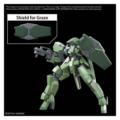 Option Parts Set Gunpla 11 [Smoothbore Gun For Barbatos]