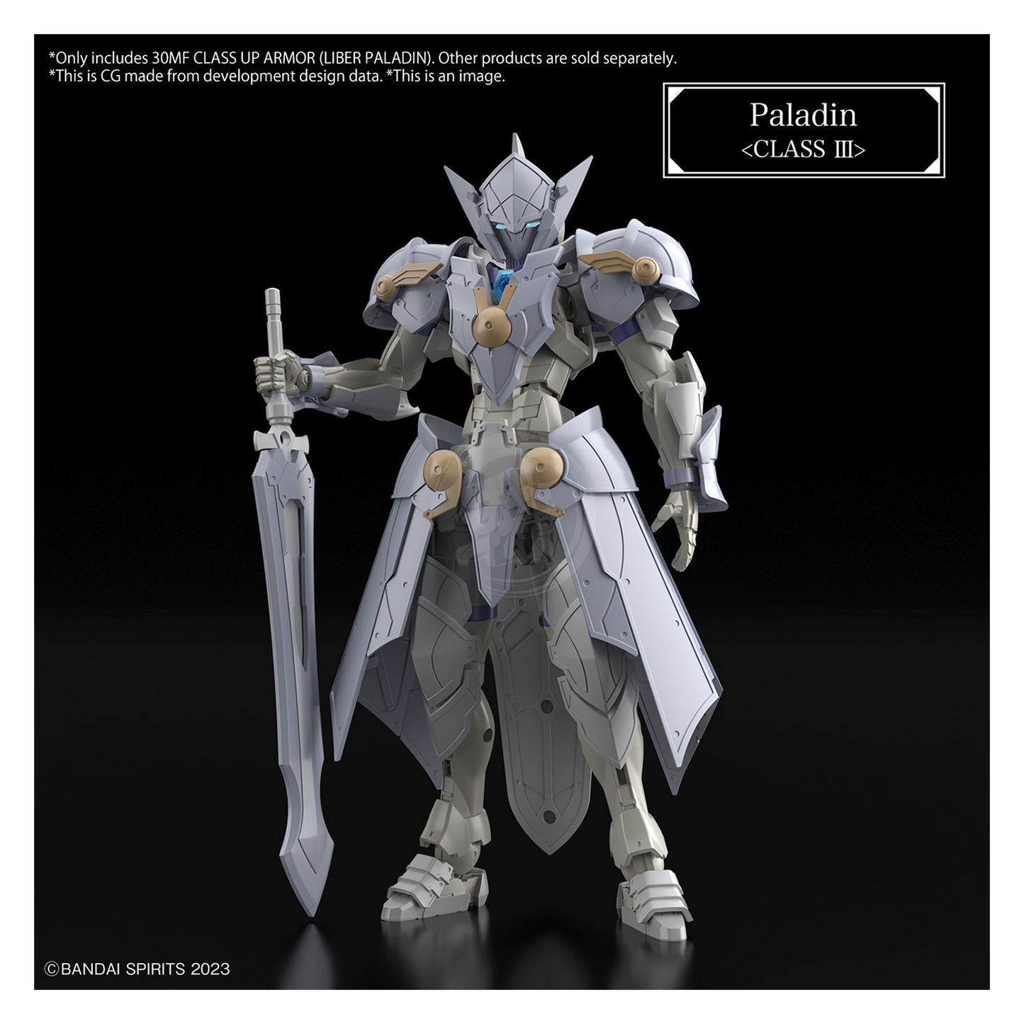 Bandai - 30MF Class Up Armor [Liber Paladin] - ShokuninGunpla