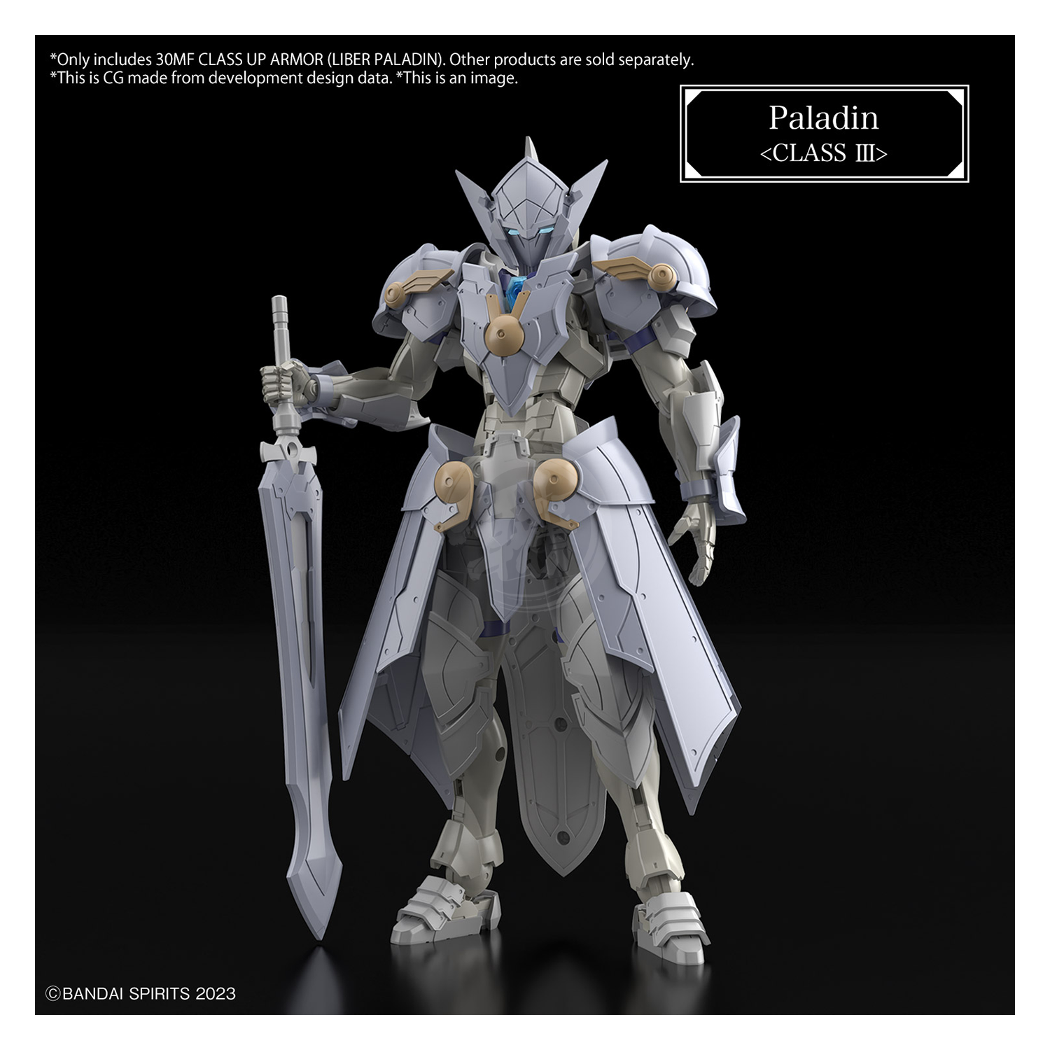 Bandai - 30MF Class Up Armor [Liber Paladin] - ShokuninGunpla