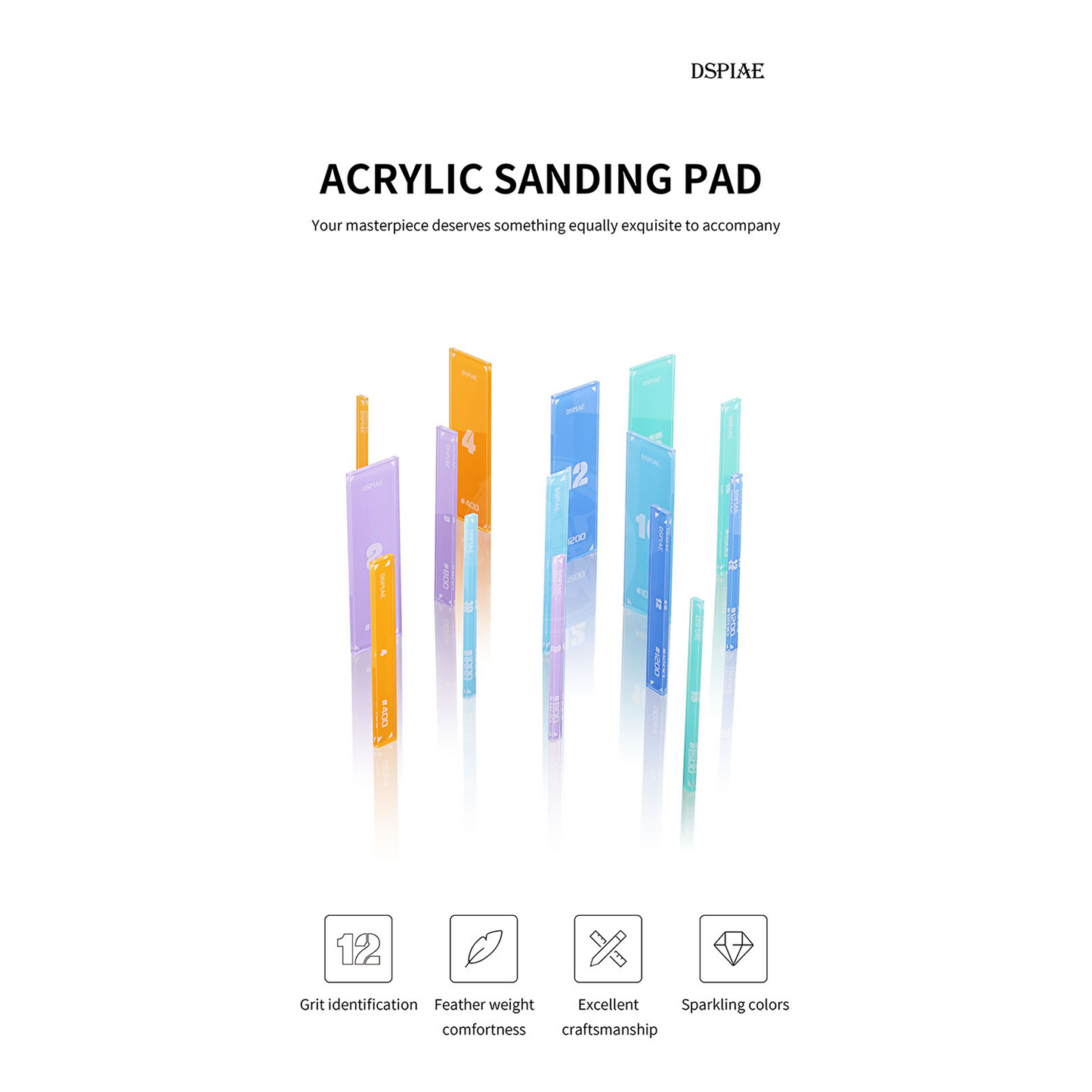 Acrylic Sanding Pad [#1200]