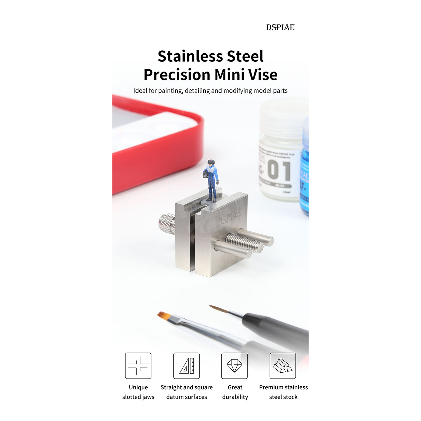 Stainless Steel Precision Mini Vise