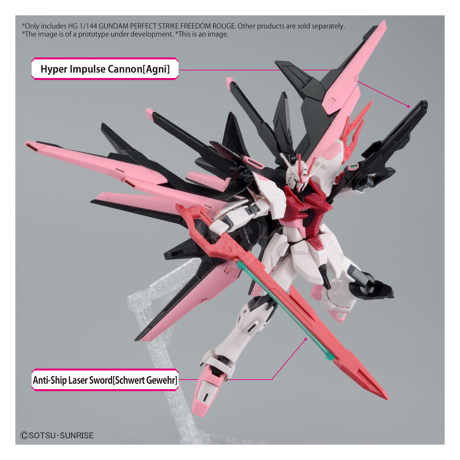 Bandai - HG Perfect Strike Freedom Rouge - ShokuninGunpla