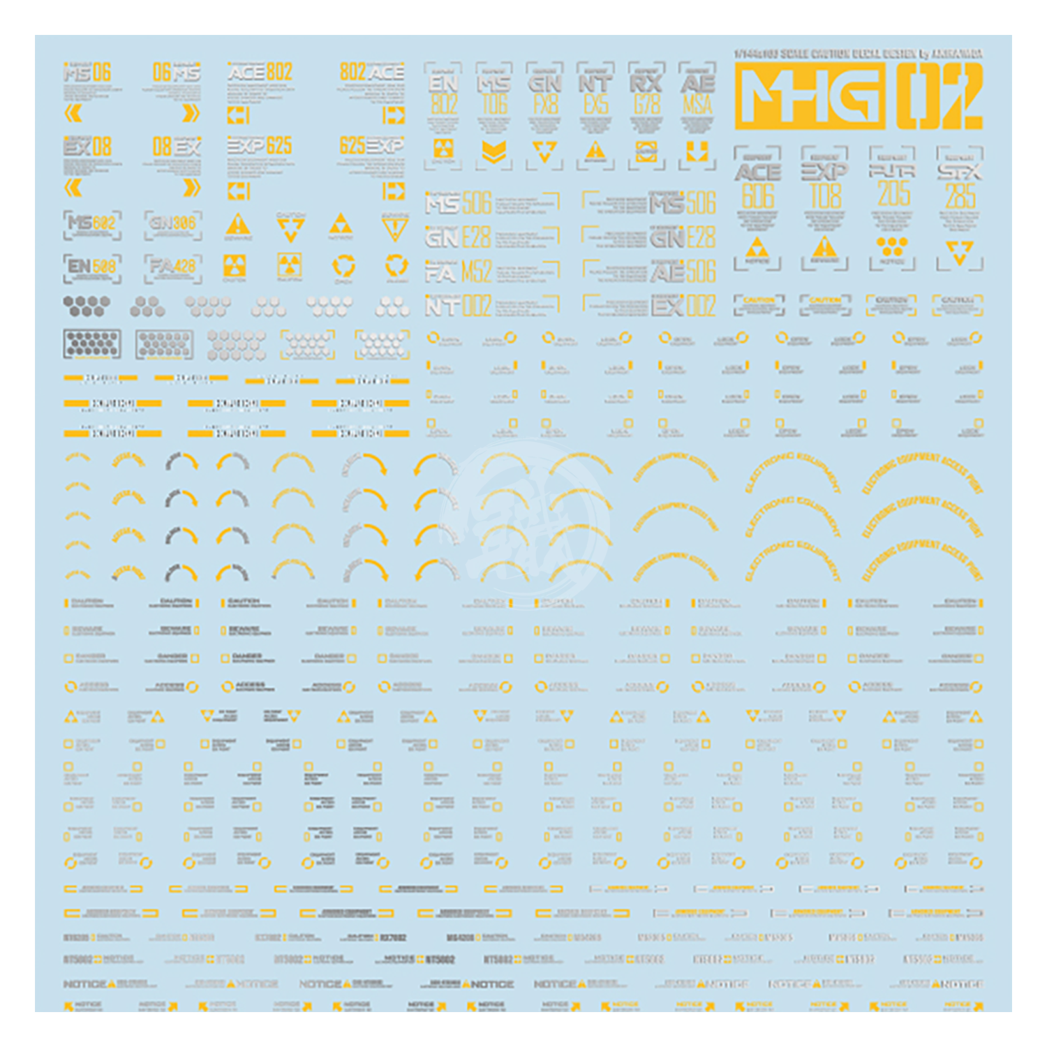 Waterslide Decals ShokuninGunpla