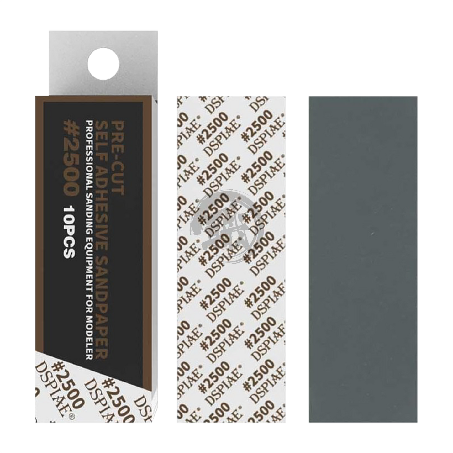 DSPIAE - Precut Adhesive Sandpaper [#2500] - ShokuninGunpla