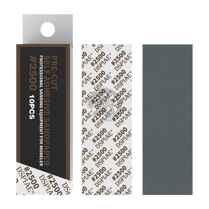 DSPIAE - Precut Adhesive Sandpaper [#2500] - ShokuninGunpla