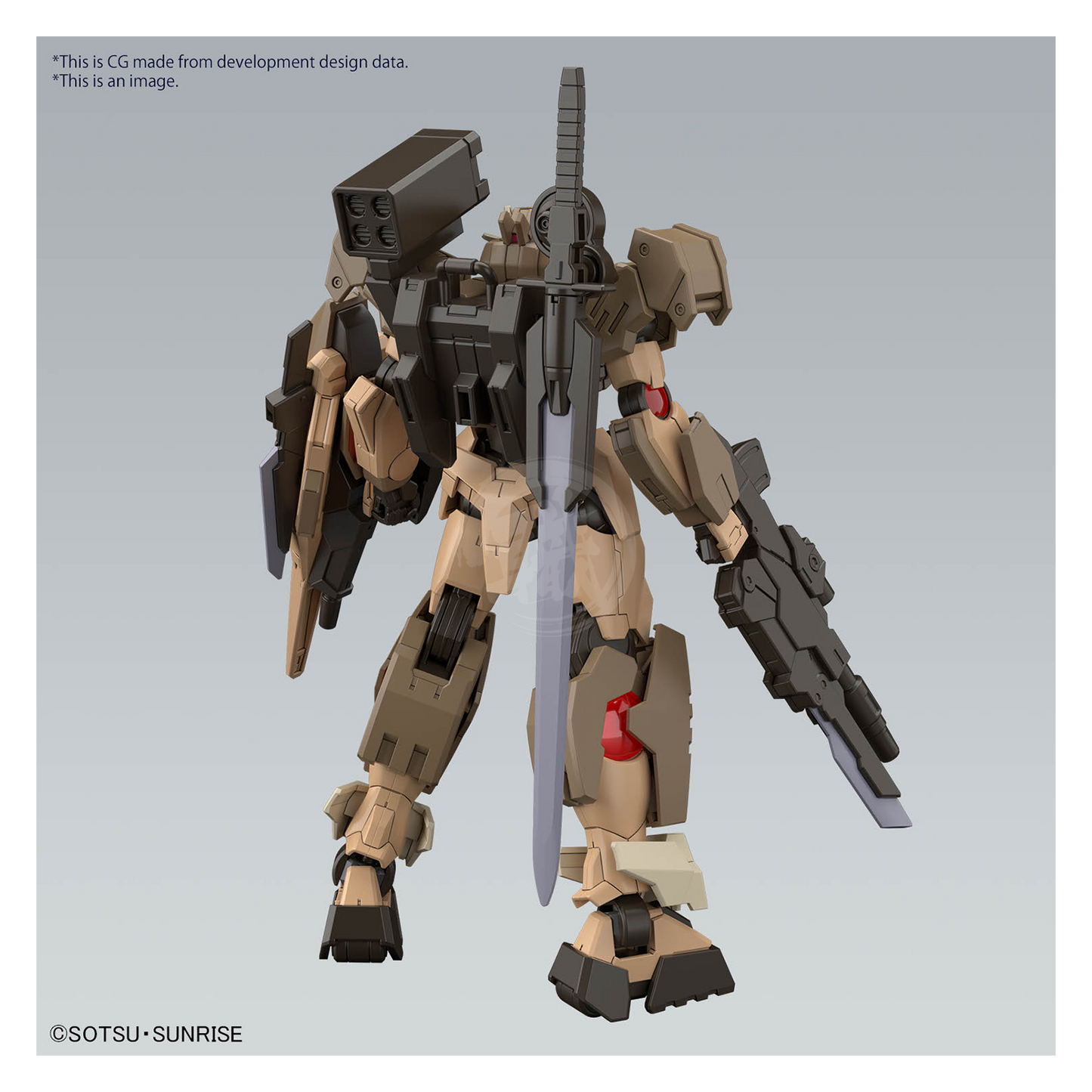 Bandai - HG Gundam OO Command Qan[T] Desert Type - ShokuninGunpla