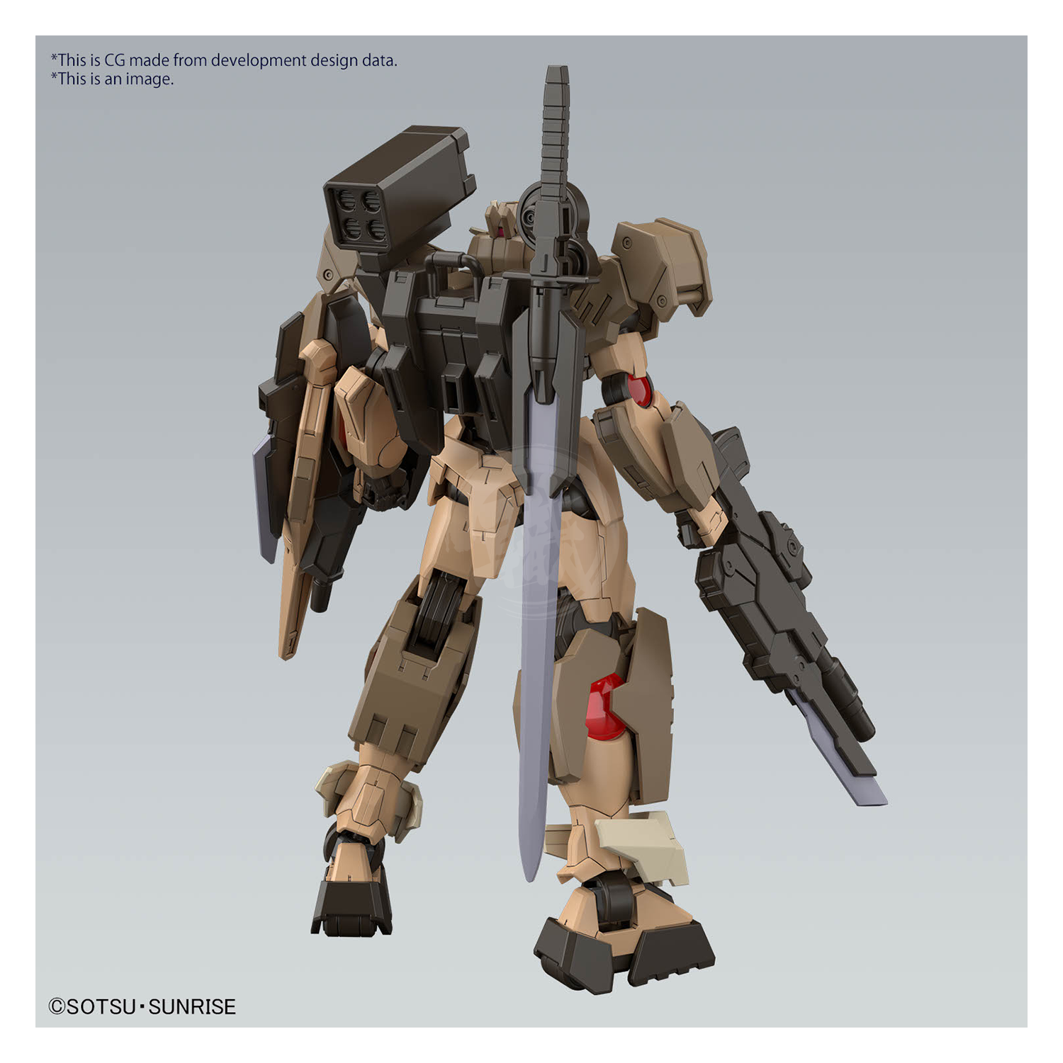 Bandai - HG Gundam OO Command Qan[T] Desert Type - ShokuninGunpla