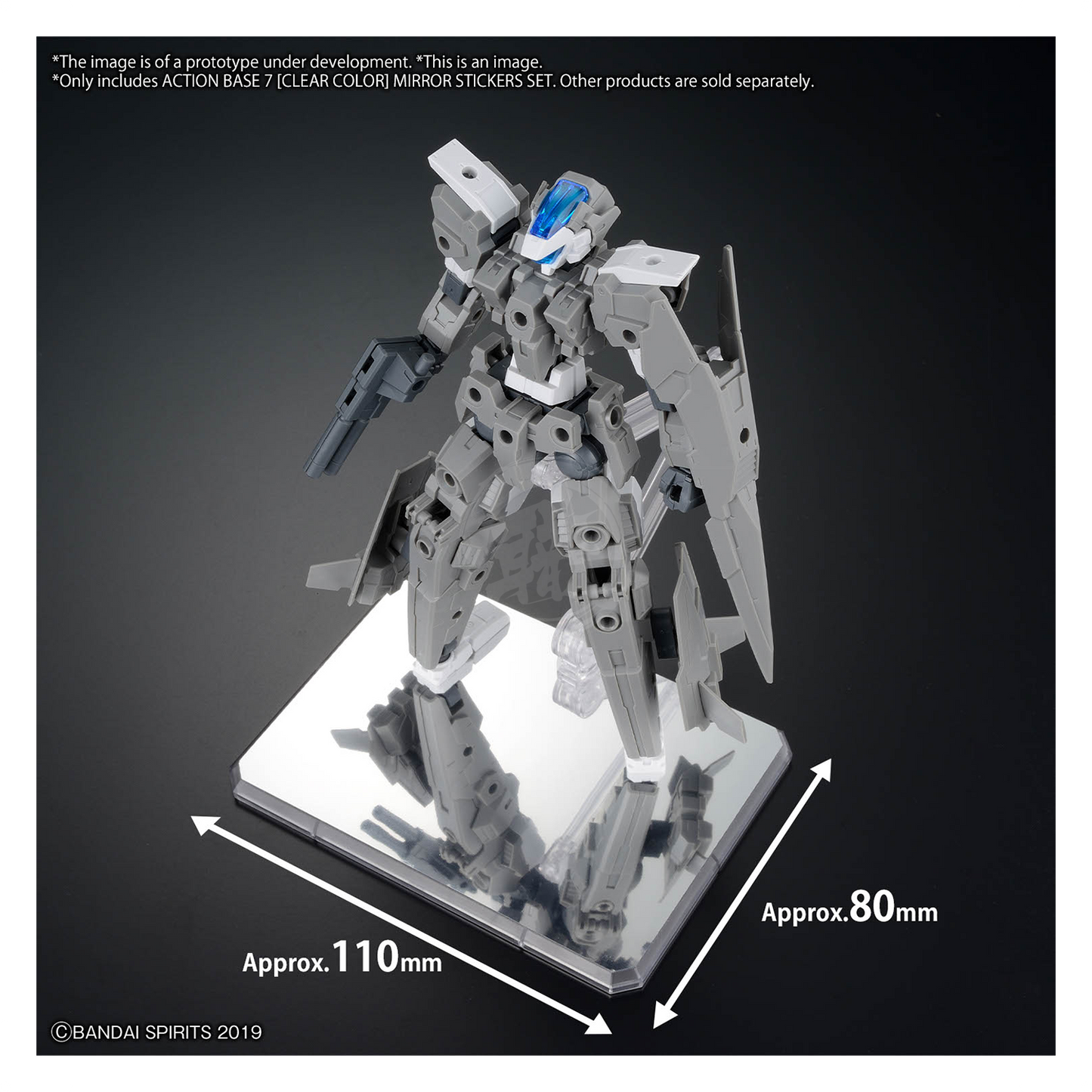 Action Base 7 [Clear] [Mirror Sticker Set]