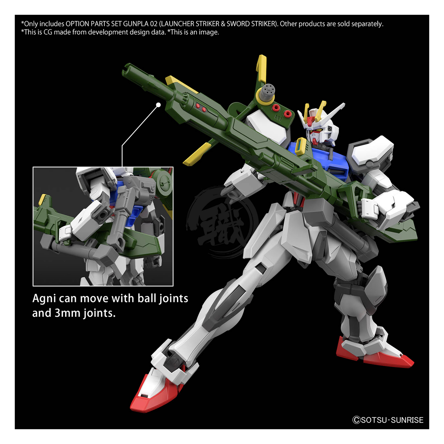 Option Parts Set Gunpla 02 [Launcher Striker & Sword Striker]