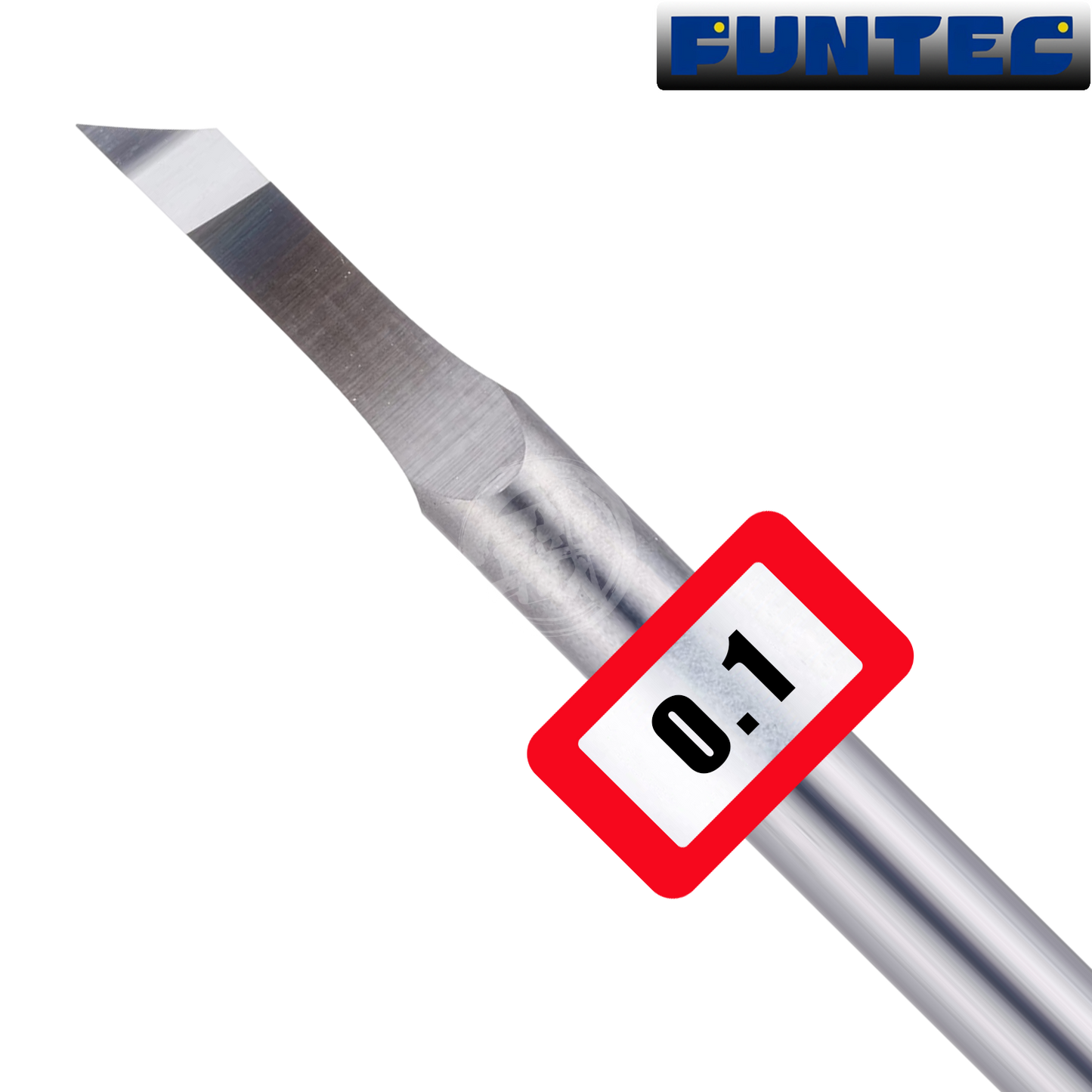 Funtec - Tungsten Carbide Chisel Bits [0.1mm] - ShokuninGunpla