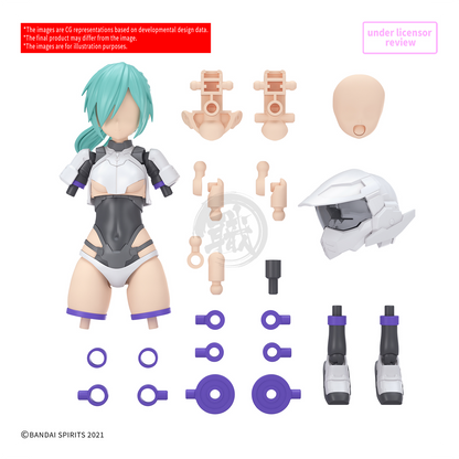 30MS Parts Set 22 [Turbo Costume Alpha] [Color B] - ShokuninGunpla