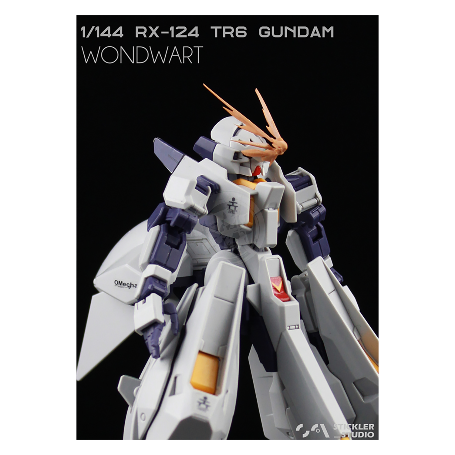 Stickler Studio - Flying Goddess Statue" Resin Antenna Replacement for Gundam TR-6 - ShokuninGunpla